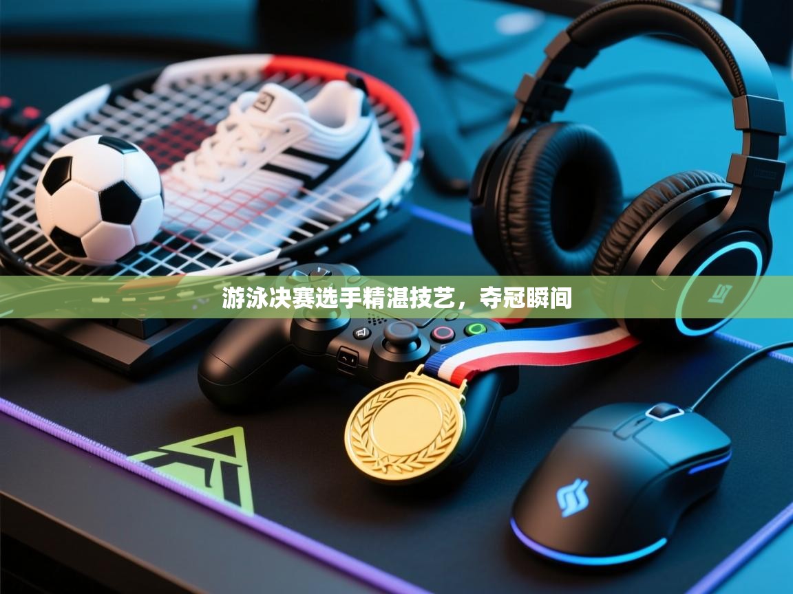 游泳决赛选手精湛技艺，夺冠瞬间